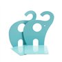 Xrten Serre-Livres Enfant, Serre-Livre et Bouchon en Métal Créatif en Forme d'éléphant pour Bureau Ecole et Maison
