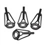 WMYCONGCONG Lot de 80 Guides de Canne à pêche Pièces pour Canne à pêche Tip Repair DIY Set Kit de réparation de Canne à pêche en