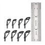 WMYCONGCONG Lot de 80 Guides de Canne à pêche Pièces pour Canne à pêche Tip Repair DIY Set Kit de réparation de Canne à pêche en