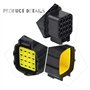 WMYCONGCONG Lot de 2 kits de connecteurs électriques étanches à 16 broches pour voiture automobile (16 broches)