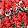 POFET Boucle en métal en acier inoxydable 316 - Boucles à rabat à came - Boucle d'arrimage pour sangle de 25 mm - Sans sangle, A