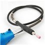Axe Flexible Multifonctionnel Compatible avec Dre-Mel Wen Roybi Perceuse Outil Rotatif pour Meuleuse Électrique Mandrin Sans Clé