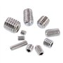 Swpeet Assortiment de 350 vis à tête hexagonale en acier inoxydable, y compris 10 tailles M3/4/5/6/8, vis hexagonales internes e