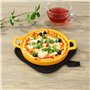 Lot de 4 Gant Four, Noires Maniquesrésistantes à la Chaleur, antidérapantes, idéales pour la Cuisine, Les grillades, la pâtisser