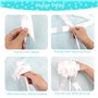 60 PièCes Decoration Voiture Mariage, RISVOWO Nœuds Décoratifs Blancs pour Mariage, Nœud Cadeaux Nœuds à Tirer en Ruban pour Emb