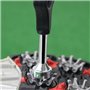 Keenso Clé e Chaussure de , Clé de Crampon Clé de Pointes de Chaussure de Dissolvant pour Enlever Les Ripper