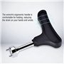 Keenso Clé e Chaussure de , Clé de Crampon Clé de Pointes de Chaussure de Dissolvant pour Enlever Les Ripper