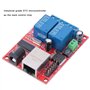 【?â????】 Module, module de contrôleur Commutateur de retard de carte de relais à 2 voies de haute qualité LAN Ethernet DC5V-24V 