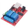 【?â????】 Module, module de contrôleur Commutateur de retard de carte de relais à 2 voies de haute qualité LAN Ethernet DC5V-24V 