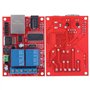 【?â????】 Module, module de contrôleur Commutateur de retard de carte de relais à 2 voies de haute qualité LAN Ethernet DC5V-24V 