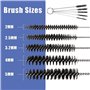 ABESTAIR 4 SET aérographe pistolet lavage nettoyage outils aiguille buse pinceau manique de nettoyage pour vitres
