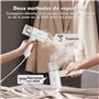 DIHOOM Defroisseur Vapeur, Defroisseur Vapeur Vertical Pliable Portable - 1000W, Chauffage Rapide Automatique Défroisseur Vapeur