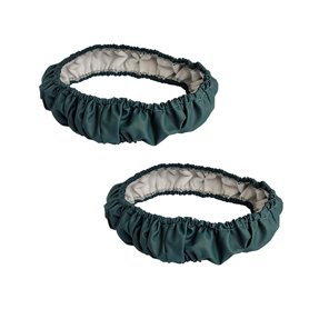 1 paire de housses de pneu de fauteuil roulant pour roues de fauteuil roulant de 61 cm pour protéger les sols et les moquettes