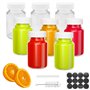 Fervalyna 8 Pcs Mini Bouteille Verre