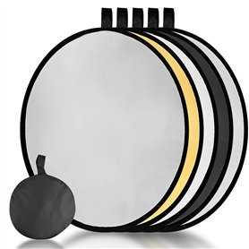 Comroxu 24inch/60cm Reflecteur Lumiere Photo