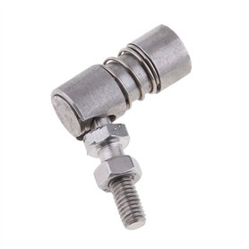 Kesoto Connecteur d'acier Inoxydable De Joint à Rotule D'accélérateur De Décalage De Câble De Commande pour des Bateaux Marins