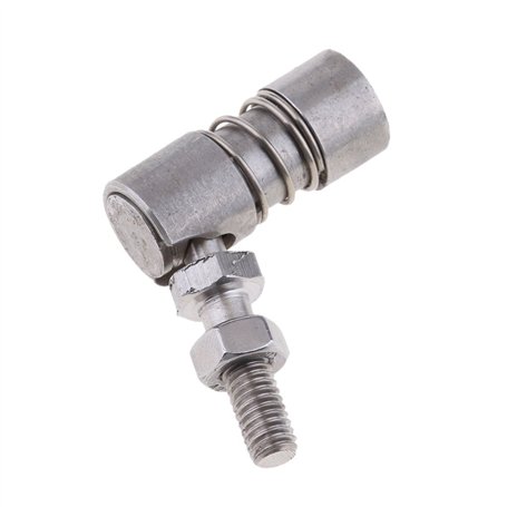 Kesoto Connecteur d'acier Inoxydable De Joint à Rotule D'accélérateur De Décalage De Câble De Commande pour des Bateaux Marins