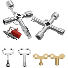 4 Voies Clé Multifonction 6 Pièces