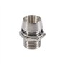 YWBL-WH 50pcs Support LED 5mm Base Douille de Lampe Support d'affichage Couleur Argentée Taille de filetage 8mm, Connecteur