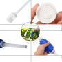 ZEACCT Nettoyeur Aquarium Gravier et Eau - Kit Pompe Aspirateur à Siphon Manuel de Nettoyage pour Vider et Remplacer l'eau en Qu