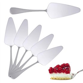 FIBOUND 6 Pièces Pelles à Gâteau en Acier Inoxydable