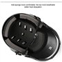 Casque d'attrapeur de Baseball,Casque de frappeur Base-Ball Softball avec Couvre-Visage,Mousse d'absorption d'impact à Double de