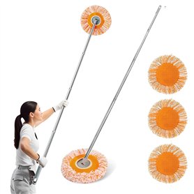 Yeqqzq Balai de nettoyage réglable de 188 cm