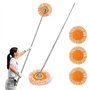 Yeqqzq Balai de nettoyage réglable de 188 cm