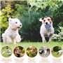 20 Pièces Jouet pour Chien à Mâcher - Corde et Balle Interactives en Coton Sûr et Non Toxique - Nettoyage des Dents pour Chiot, 