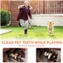 20 Pièces Jouet pour Chien à Mâcher - Corde et Balle Interactives en Coton Sûr et Non Toxique - Nettoyage des Dents pour Chiot, 