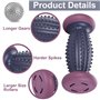 YanBous Kit de Massage des Pieds pour Soulagement de la Douleur [Ensemble de 4] - Rouleau et Balles Musculaires, Rouleau de Mass