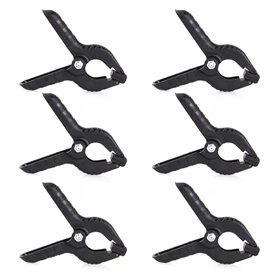 Fotga 6pcs Pince de Serrage Backdrop Clamp Clip pour Studio La Photographie Tenez-Lumière Muslin