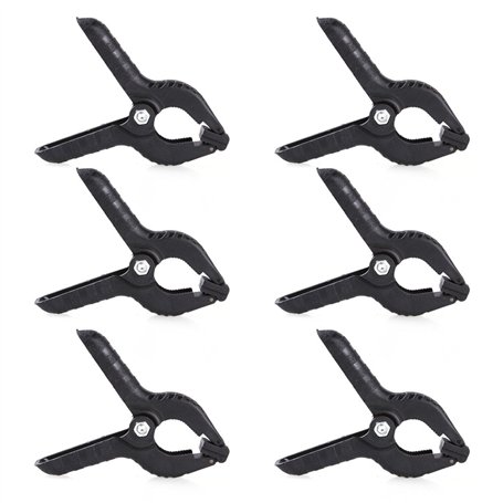Fotga 6pcs Pince de Serrage Backdrop Clamp Clip pour Studio La Photographie Tenez-Lumière Muslin