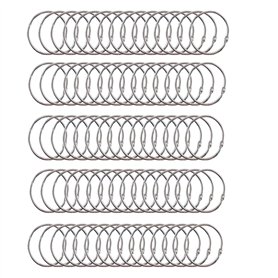 100 PCS Anneaux de Reliure