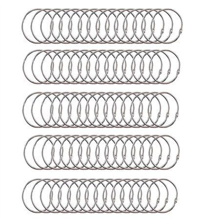 100 PCS Anneaux de Reliure