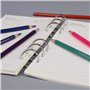 100 PCS Anneaux de Reliure, Reliure Anneaux Métalliques, Anneau Metallique Anneaux Articules Pour Cahier Scrapbooking livre Clas