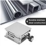 Plateau élévateur de laboratoire en oxyde d'aluminium, 100 x 100 mm, levage plateforme support rack élévateur manuel Control