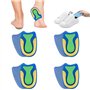 Lectorias 4 Paires Talonnette Epine Calcaneenne