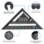 équerres de Charpentier Triangulaire épaissi à 45 90 Degres