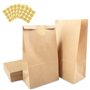 Fousenuk 50 Pièces Sac Kraft 13 x 8 x 24 cm