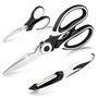 Fousenuk 3 pièces Ciseaux Cuisine
