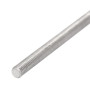 sourcing map Tige Filetée M3x70mm 0,5mm pas acier inoxydable 304 filetées entièrement ton argent 10pcs