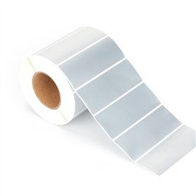1000 pièces imperméables étiquettes en polyester autocollantes 80 x 30 mm Étiquettes de nom polyvalentes autocollants de bouteil
