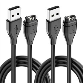 Lot de 2 Chargeur pour Garmin Montre