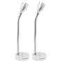Lot de 2 spots de lecture LED 12 V avec USB