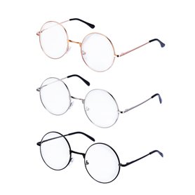 Lunettes cerclées de métal