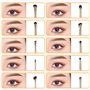 iCovalescent 10 PCS Pinceaux Maquillages Set, Pinceau Maquillage Pour Fond de Teint Blush L'anti-cernes Fard à Paupières Poudre 
