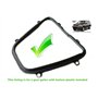 The Tuning-Shop Ltd Soufflet de Levier + Cadre Compatible avec Land Rover Freelander LR2 06-14 Cuir