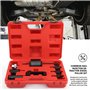 Kit d'extracteur d'injecteur 8pcs Outil d'extracteur d'injecteur Automatique Outil de démontage d'injection de Carburant de Mote