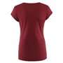 Love2Mi T-shirt d'allaitement à manches courtes pour femme enceinte - Rouge - Medium